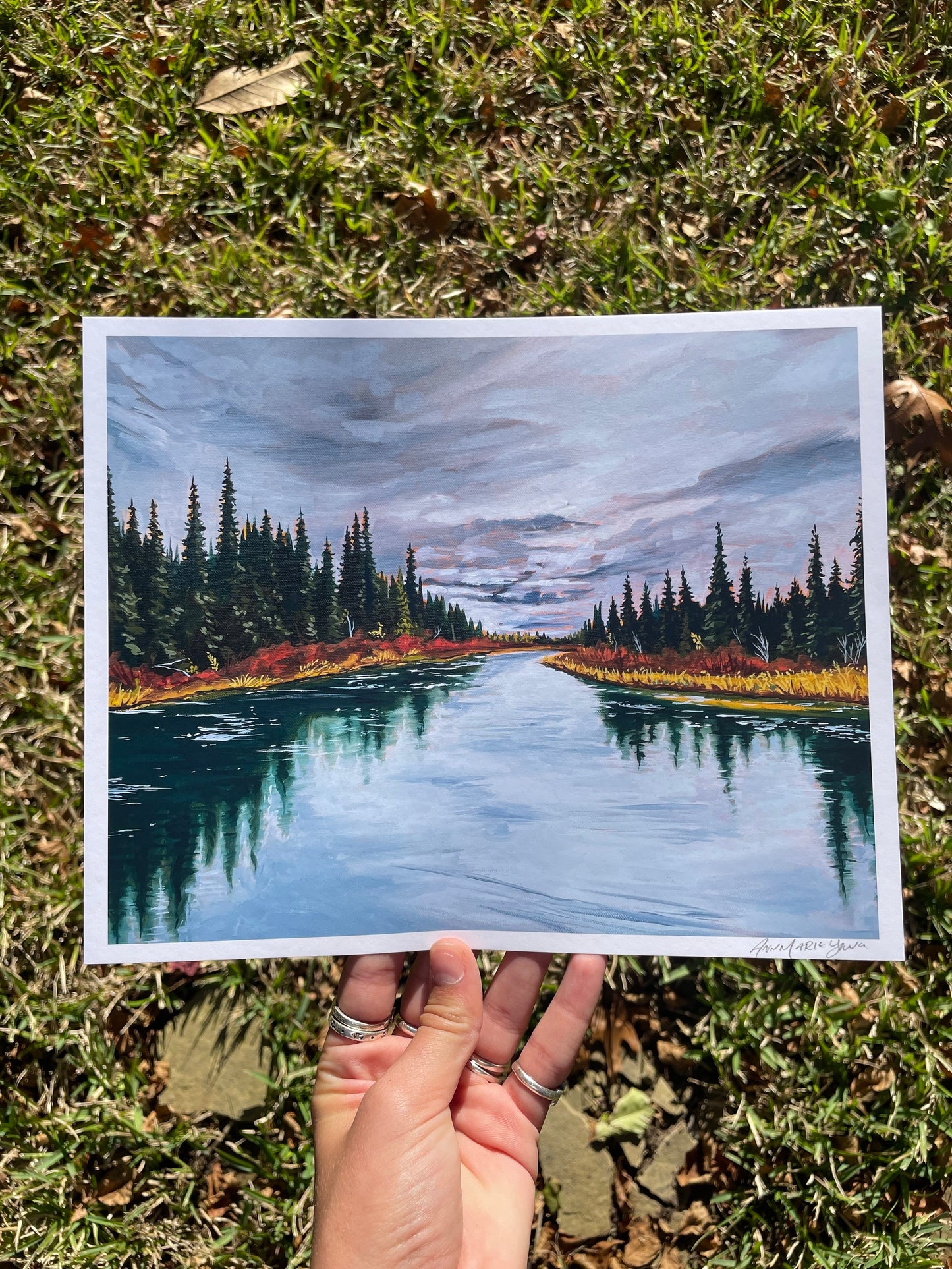 "Chena Slough" Print