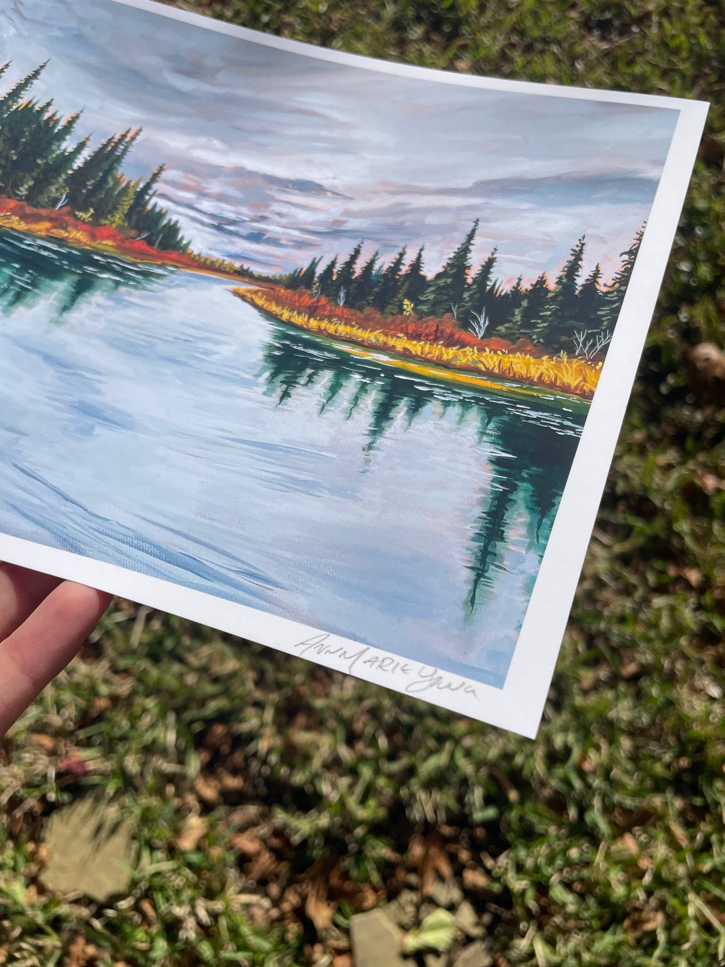 "Chena Slough" Print