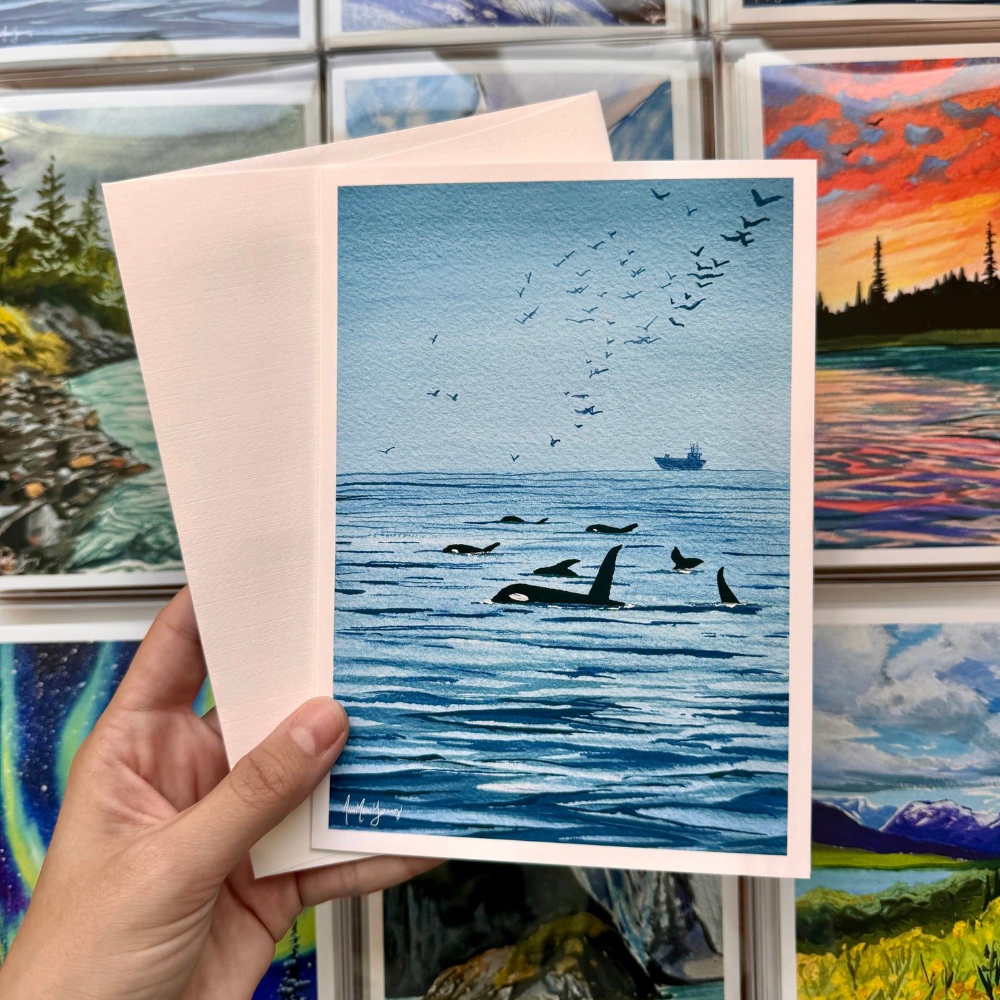 NEW Alaska Greeting Cards - Pack of 8