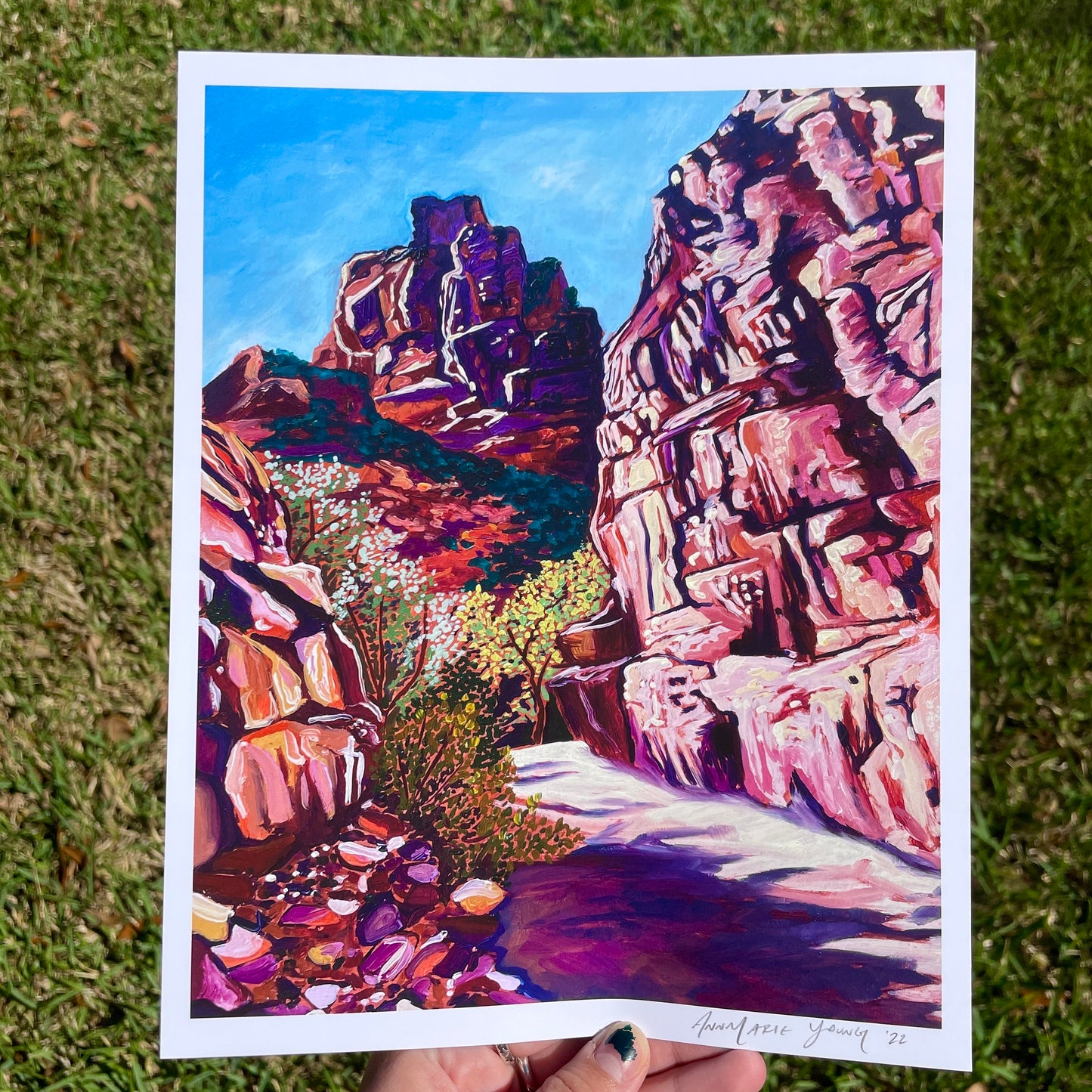 "Big Bend Study" Print