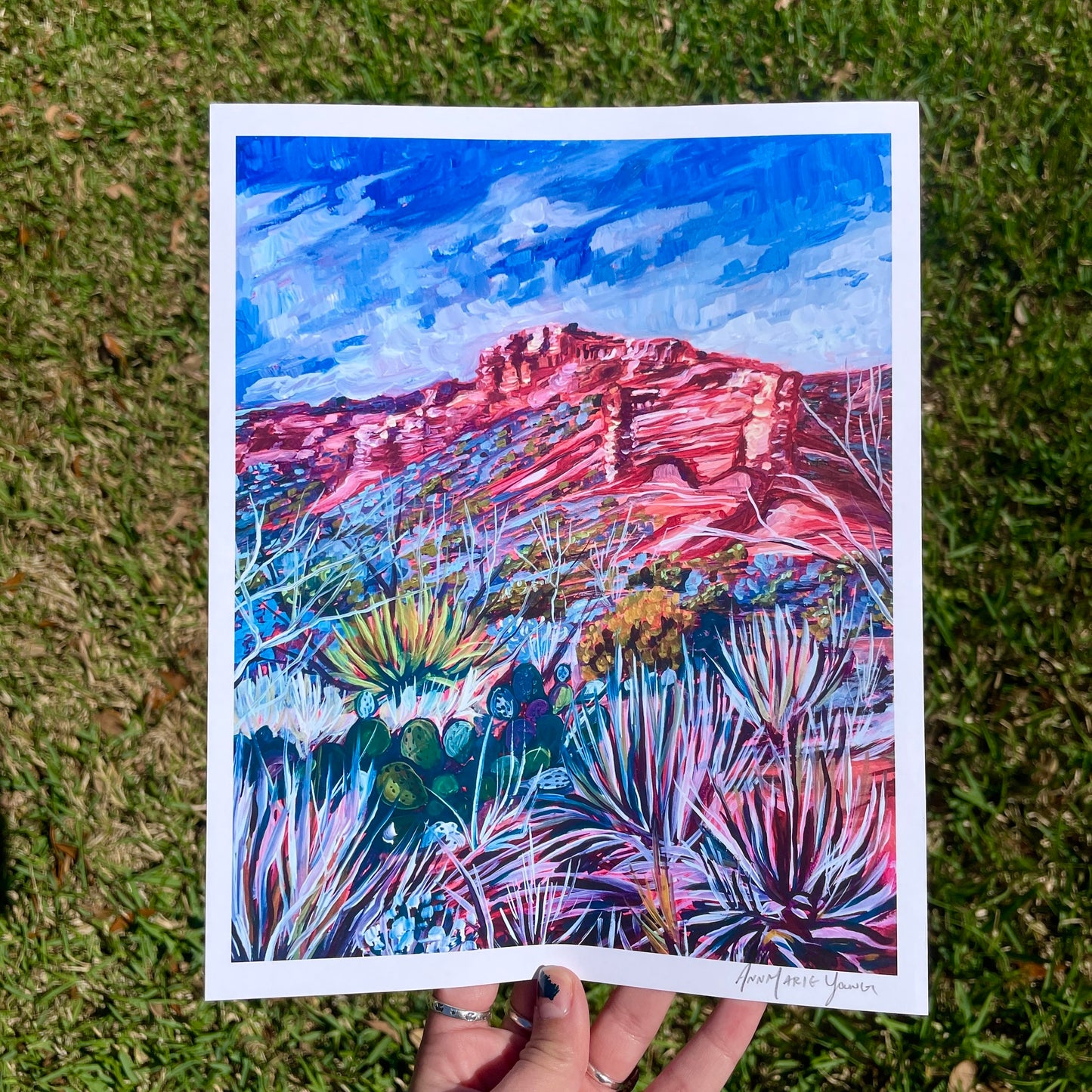 "Sandstone and Gypsum" Print