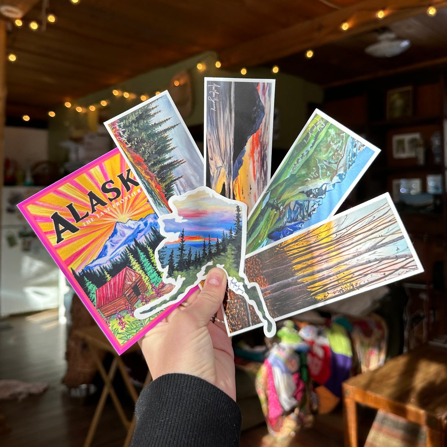 Alaska Stickers - Pack of 6